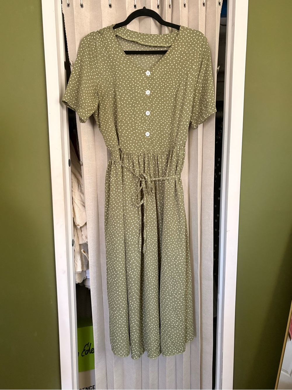 SHEIN polka dot dress